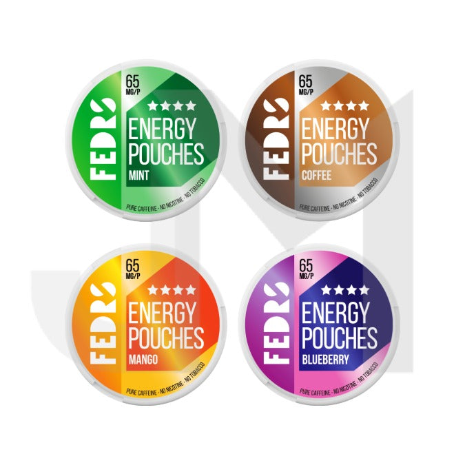 65mg FEDRS Energy Pouches - 20 Pouches