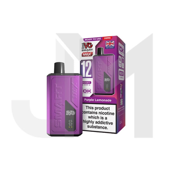 20mg IVG Smart Max Pod Vape Kit 10000 Puffs
