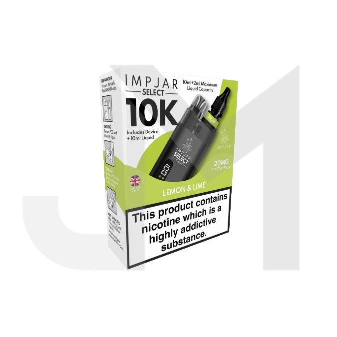 20mg Imp Jar Select 10ml Starter Vape Kit