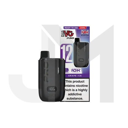 20mg I VG Pro 12 Prefilled Pod Vape Kit 10000 Puffs