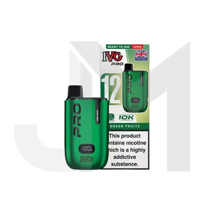 20mg I VG Pro 12 Prefilled Pod Vape Kit 10000 Puffs