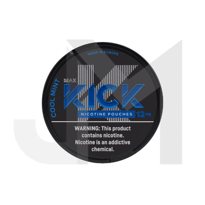 12mg Max Kick Nicotine Pouches - 20 Pouches