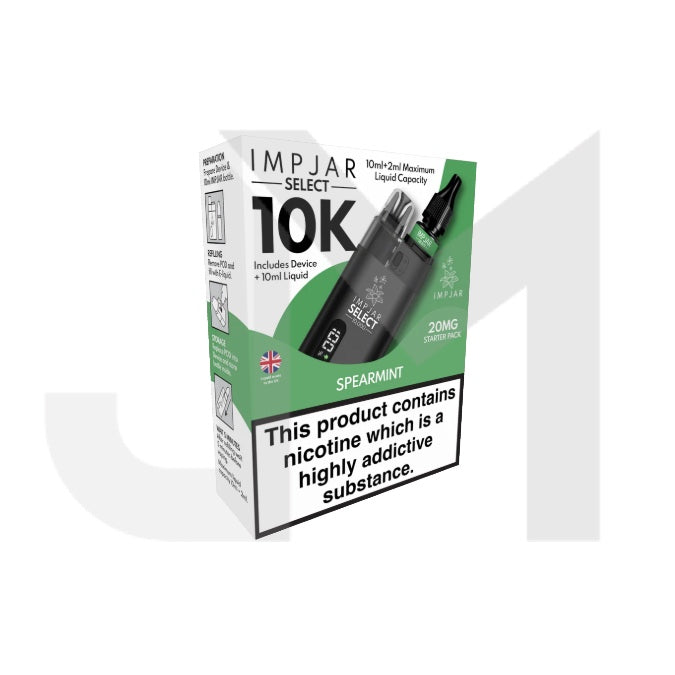 20mg Imp Jar Select 10ml Starter Vape Kit