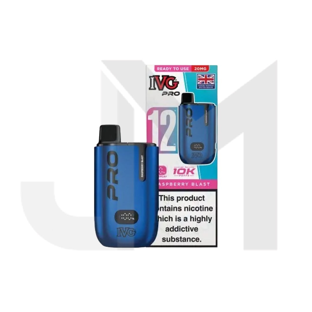 20mg I VG Pro 12 Prefilled Pod Vape Kit 10000 Puffs