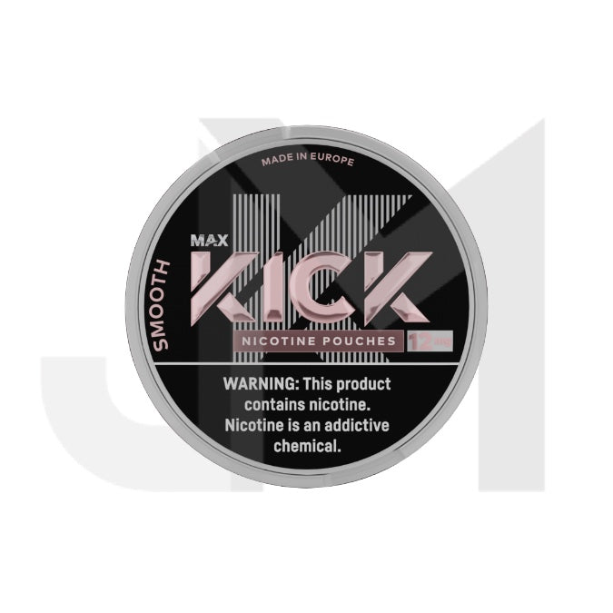 12mg Max Kick Nicotine Pouches - 20 Pouches