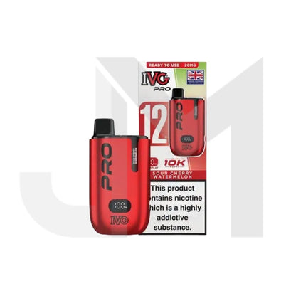 20mg I VG Pro 12 Prefilled Pod Vape Kit 10000 Puffs