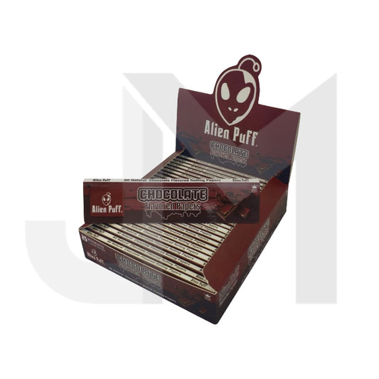 Alien Puff Chocolate Flavour King Size Papers - 25 Booklets (HPF2808)