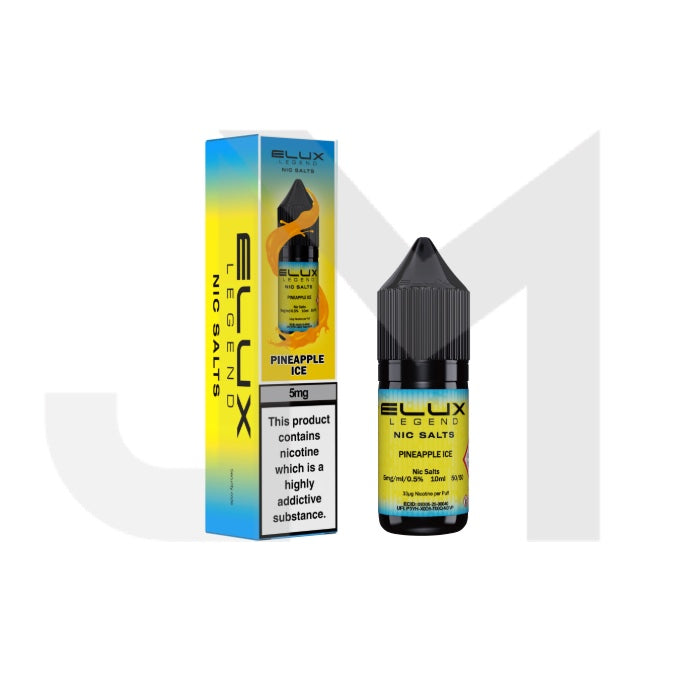 5mg Elux 10ml Nic Salt (50VG/50PG) - Stoptober Special Offer!