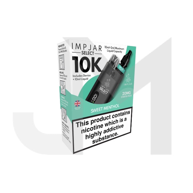 20mg Imp Jar Select 10ml Starter Vape Kit