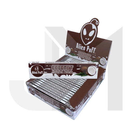Alien Puff Coconut Flavour King Size Papers - 25 Booklets (HPF2812)