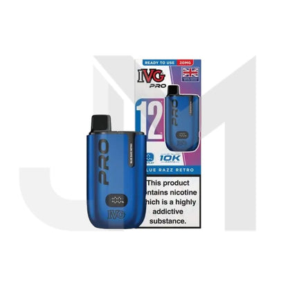 20mg I VG Pro 12 Prefilled Pod Vape Kit 10000 Puffs