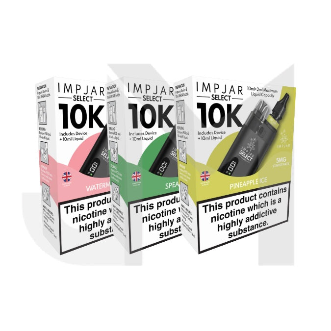 5mg Imp Jar Select 10ml Starter Vape Kit