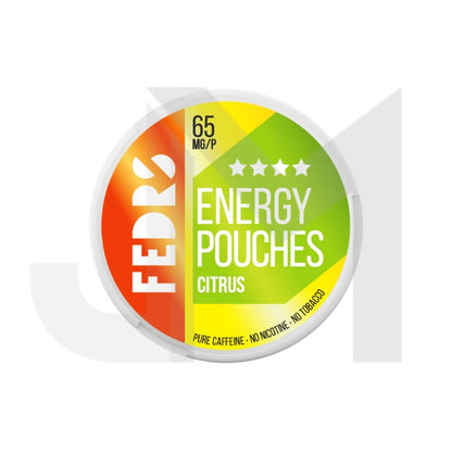 65mg FEDRS Energy Pouches - 20 Pouches