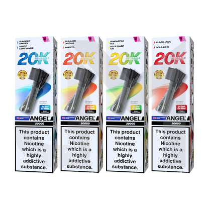 20mg Angel 20K Pods By Vapes Bars Holiday Edition Prefilled Pods