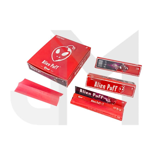 Alien Puff King Size Red Rolling Papers (HP2171)