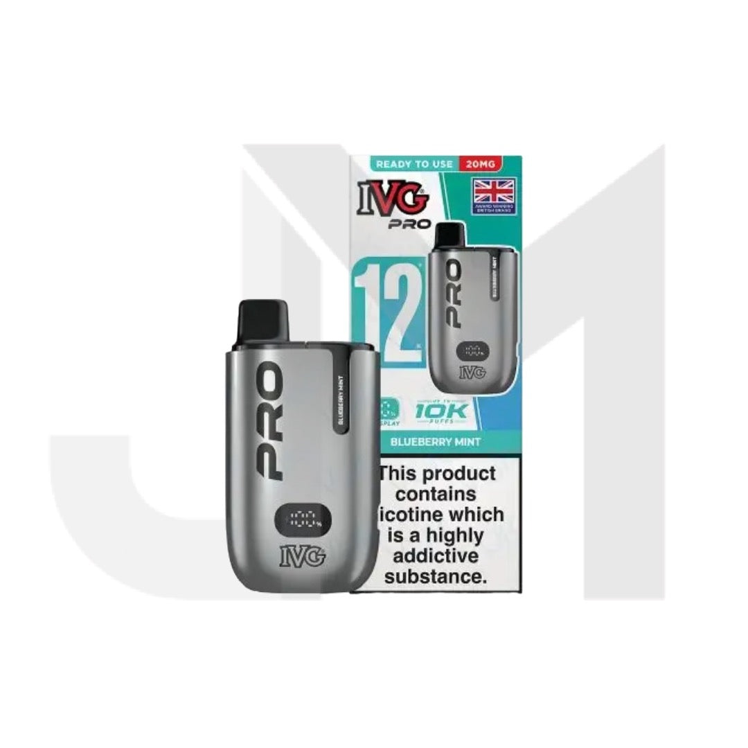 20mg I VG Pro 12 Prefilled Pod Vape Kit 10000 Puffs