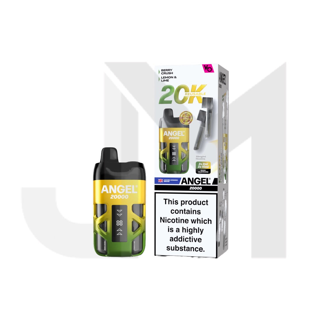 angel vape 20k flavours 20mg Angel 20000 by Vapes Bars Holiday Edition Prefilled Pod Vape Kit