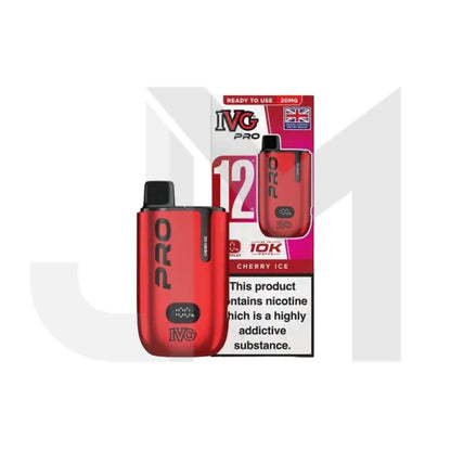 20mg I VG Pro 12 Prefilled Pod Vape Kit 10000 Puffs