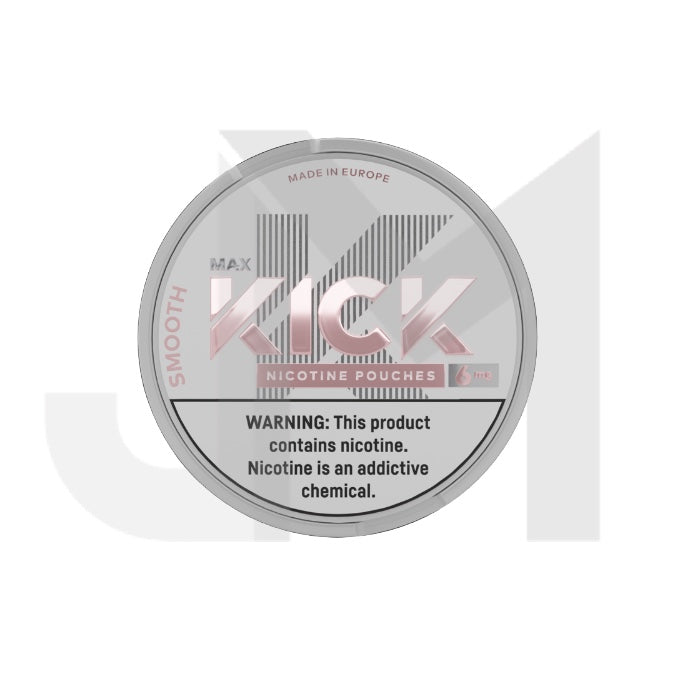 6mg Max Kick Nicotine Pouches - 20 Pouches