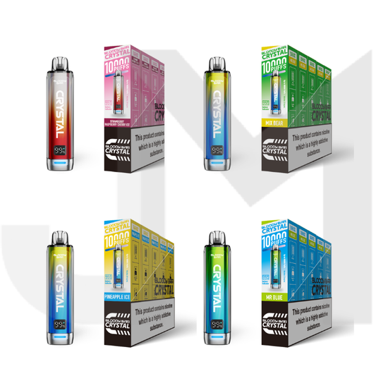 20mg Bloody Bar Crystal 10K Prefilled Pod Vape Kit 10000 Puffs