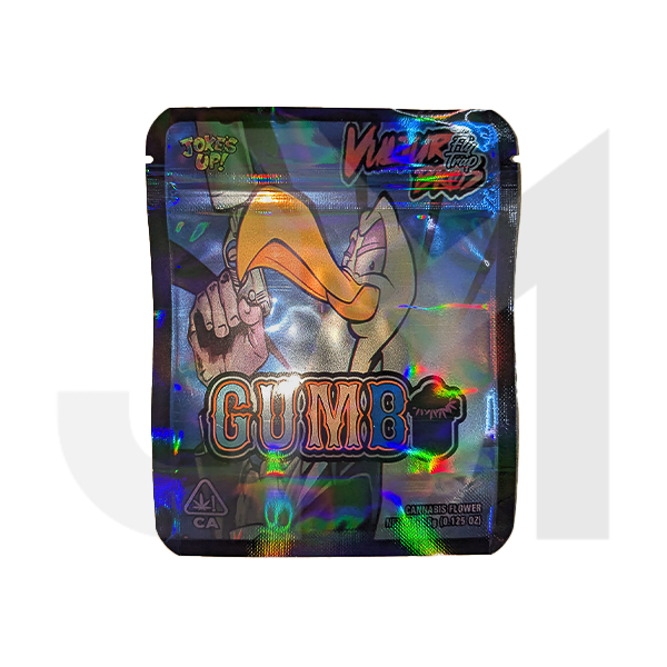 Mylar Gumbo Printed Zip Bag 3.5g Large