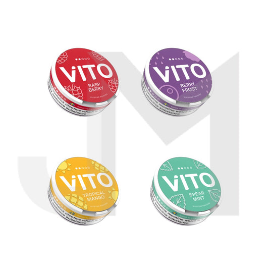 6mg VITO Nicotine Pouches - 20 Pouches