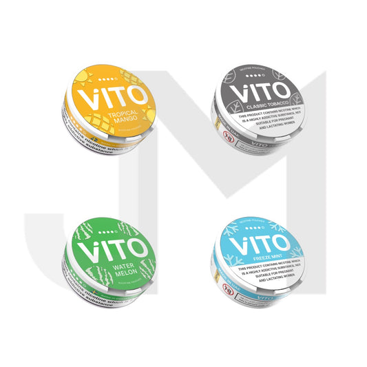 14mg VITO Nicotine Pouches - 20 Pouches