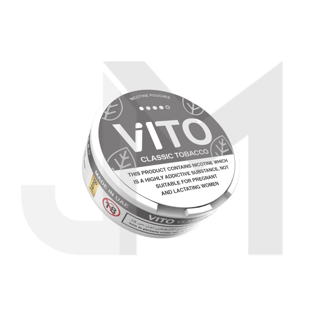 14mg VITO Nicotine Pouches - 20 Pouches