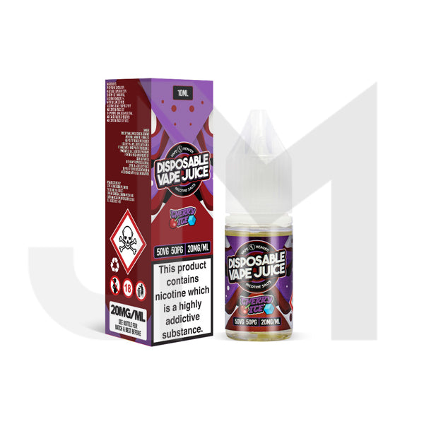 20mg Vape Heaven Disposable Vape Juice 10ml Nic Salts (50VG/50PG)