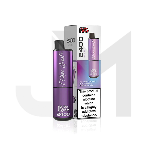 20mg I VG 2400 Disposable Vapes 2400 Puffs