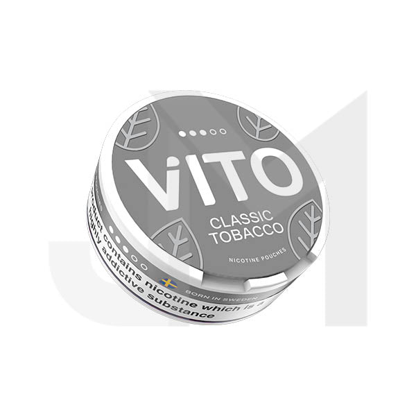 10mg VITO Nicotine Pouches - 20 Pouches