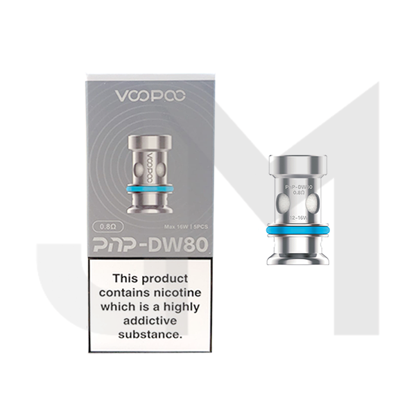 Voopoo PnP DW80 Series Replacement Coils 5pcs - 0.8Ω