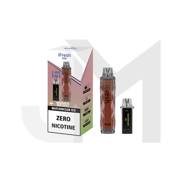 0mg iFresh 10000 2-HRI Disposable Pod Kit | UK Vaping Wholesale 0mg iFresh 10000 2-HRI Disposable Pod Kit | UK Vaping Wholesale