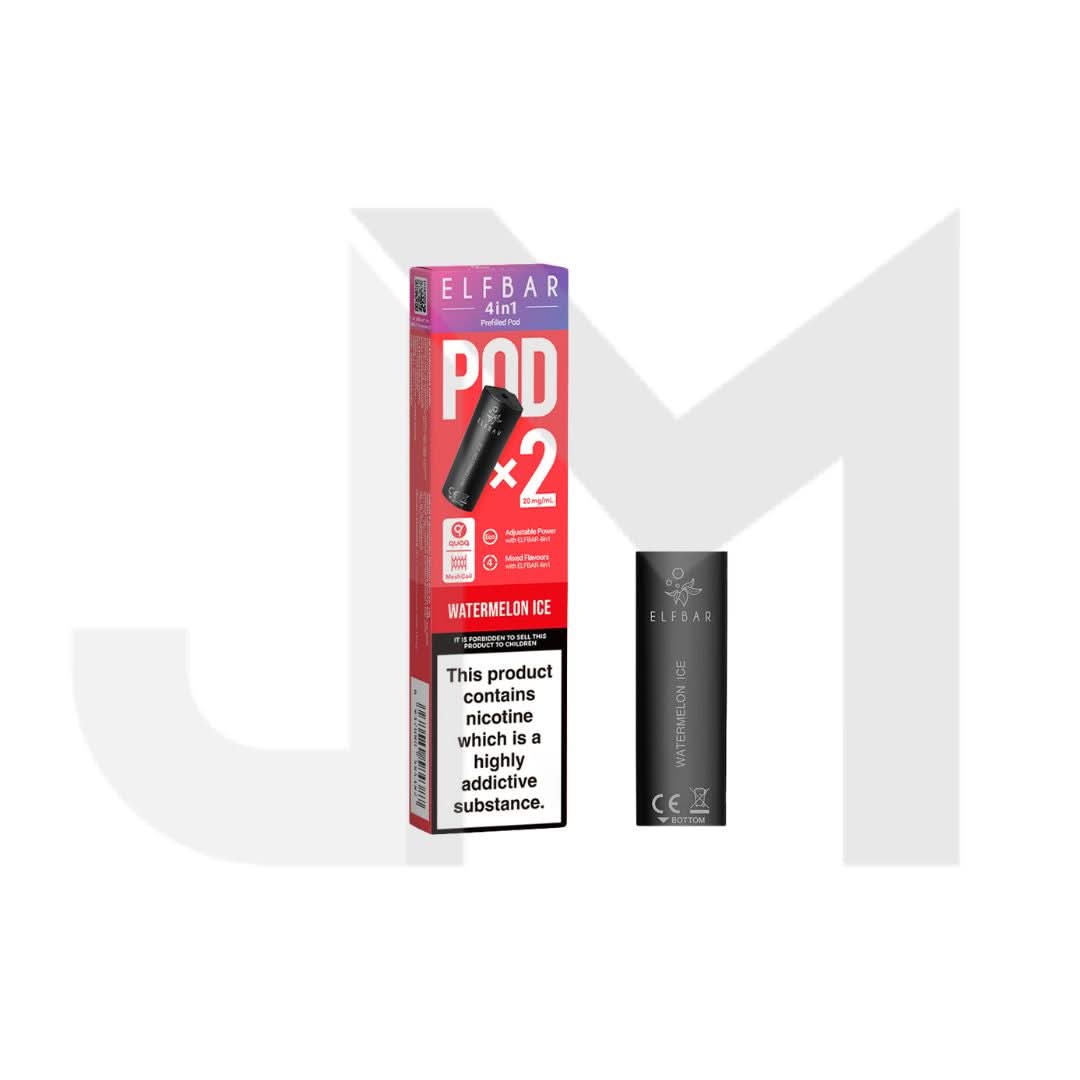 20mg Elf Bar 4 in 1 Prefilled Pods 2ml - 2Pcs