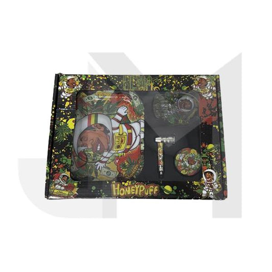 New Ashtray SET233 Grinder & Pipe Gift - GS1230