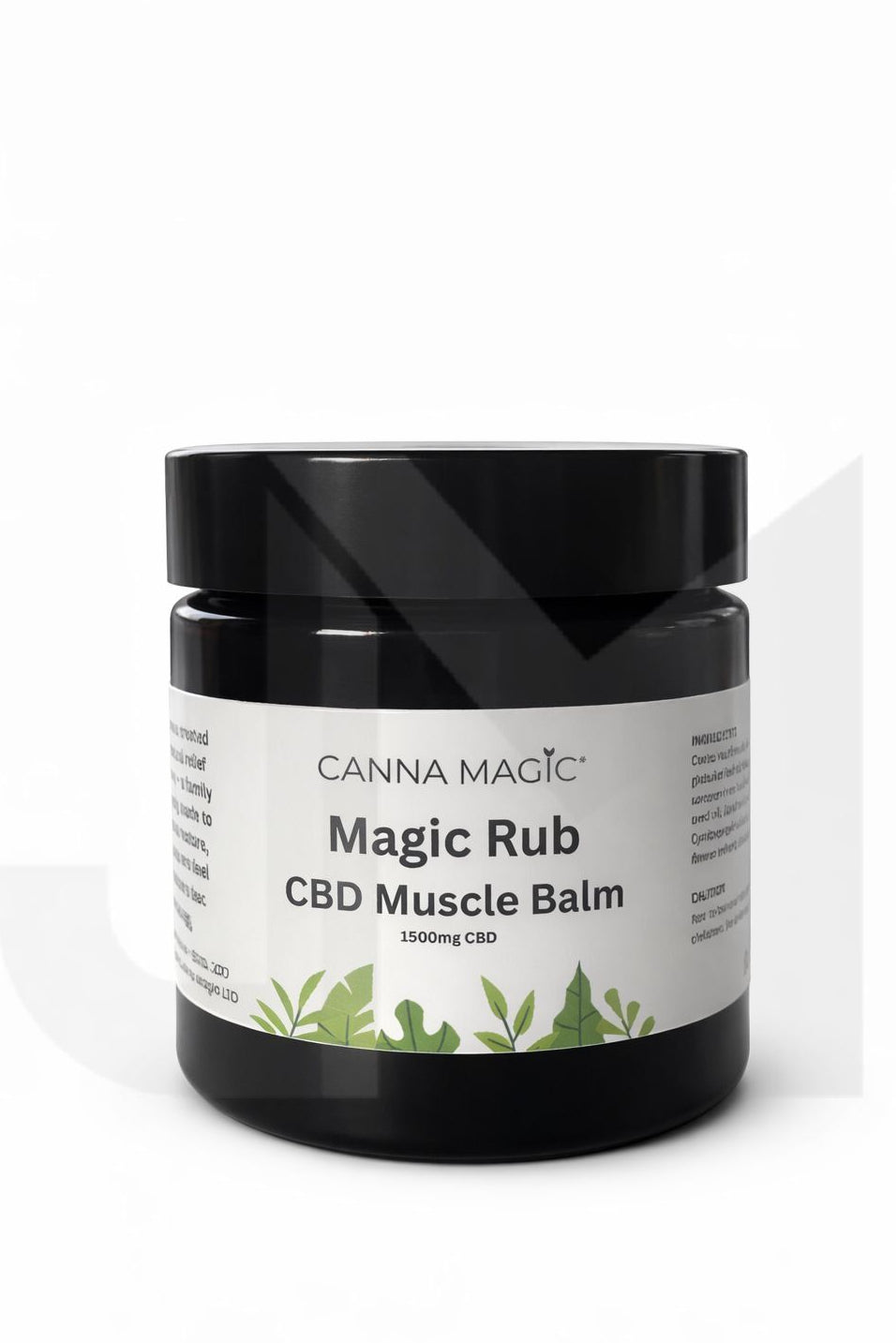 Canna Magic 1500mg Magic Rub CDB Muscle Balm