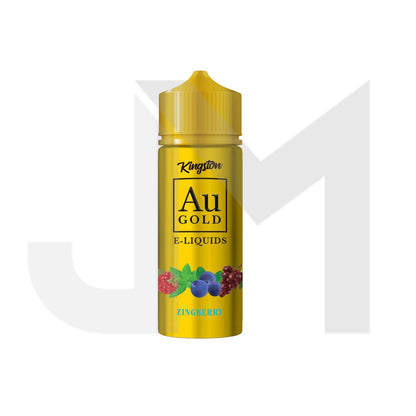 0mg AU Gold By Kingston 100ml Shortfill E-liquid (70VG/30PG)