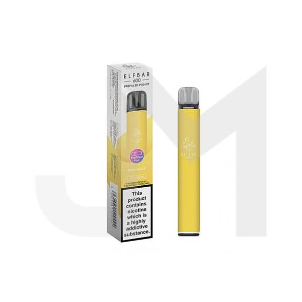 20mg Elf Bar 600 Prefilled Pod Vape Kit 600 Puffs | UK Wholesale 20mg Elf Bar 600 Prefilled Pod Vape Kit 600 Puffs | UK Wholesale