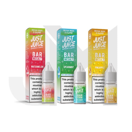 10mg Just Juice Bar 10ml Nic Salt (40VG/60PG)