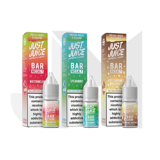 5mg Just Juice Bar 10ml Nic Salt (40VG/60PG)