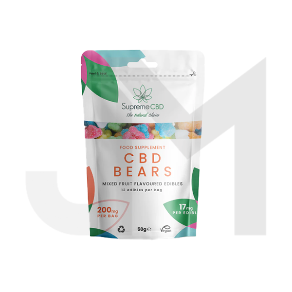 Supreme CBD 200mg CBD Gummies Grab Bag - 50g