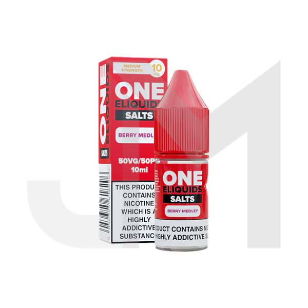 10mg One E-Liquids Flavoured Nic Salts 10ml (50VG/50PG)