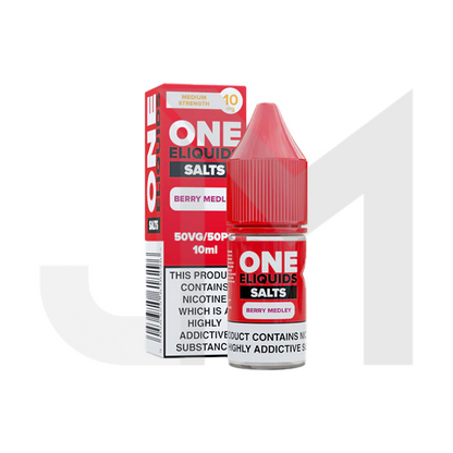 10mg One E-Liquids Flavoured Nic Salts 10ml (50VG/50PG)