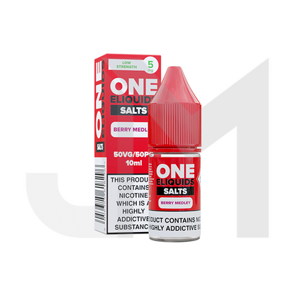 5mg One E-Liquids Flavoured Nic Salt 10ml (50VG/50PG)
