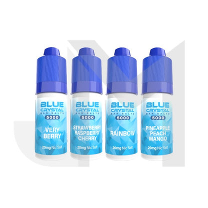 20mg Blue Crystal 5000 10ml Bar Nic Salt (50VG/50PG)