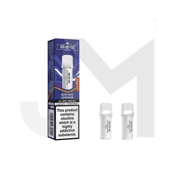 20mg SKE Crystal Pro Replacement Prefilled Pods 2ml 1200 Puffs - 2 Pcs