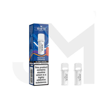 20mg SKE Crystal Pro Replacement Prefilled Pods 2ml 1200 Puffs - 2 Pcs