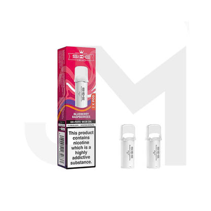 20mg SKE Crystal Pro Replacement Prefilled Pods 2ml 1200 Puffs - 2 Pcs