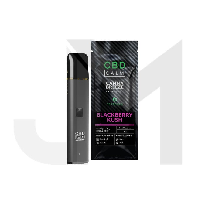 900mg CBD Calm Cannabreeze Prefilled Pod Vape Kit