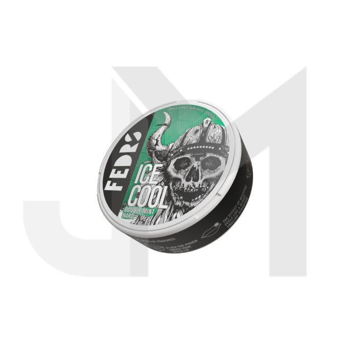 65mg FEDRS Ice Cool Hard Nicotine Pouches - 20 Pouches